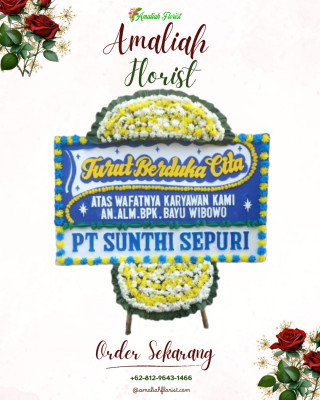Papan Bunga Duka di Sungai Serut