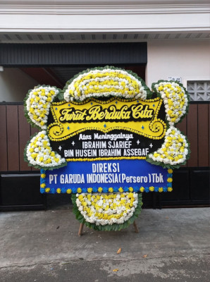 Papan Bunga Duka di Sungai Serut