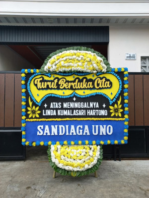 Papan Bunga Duka di Sungai Serut